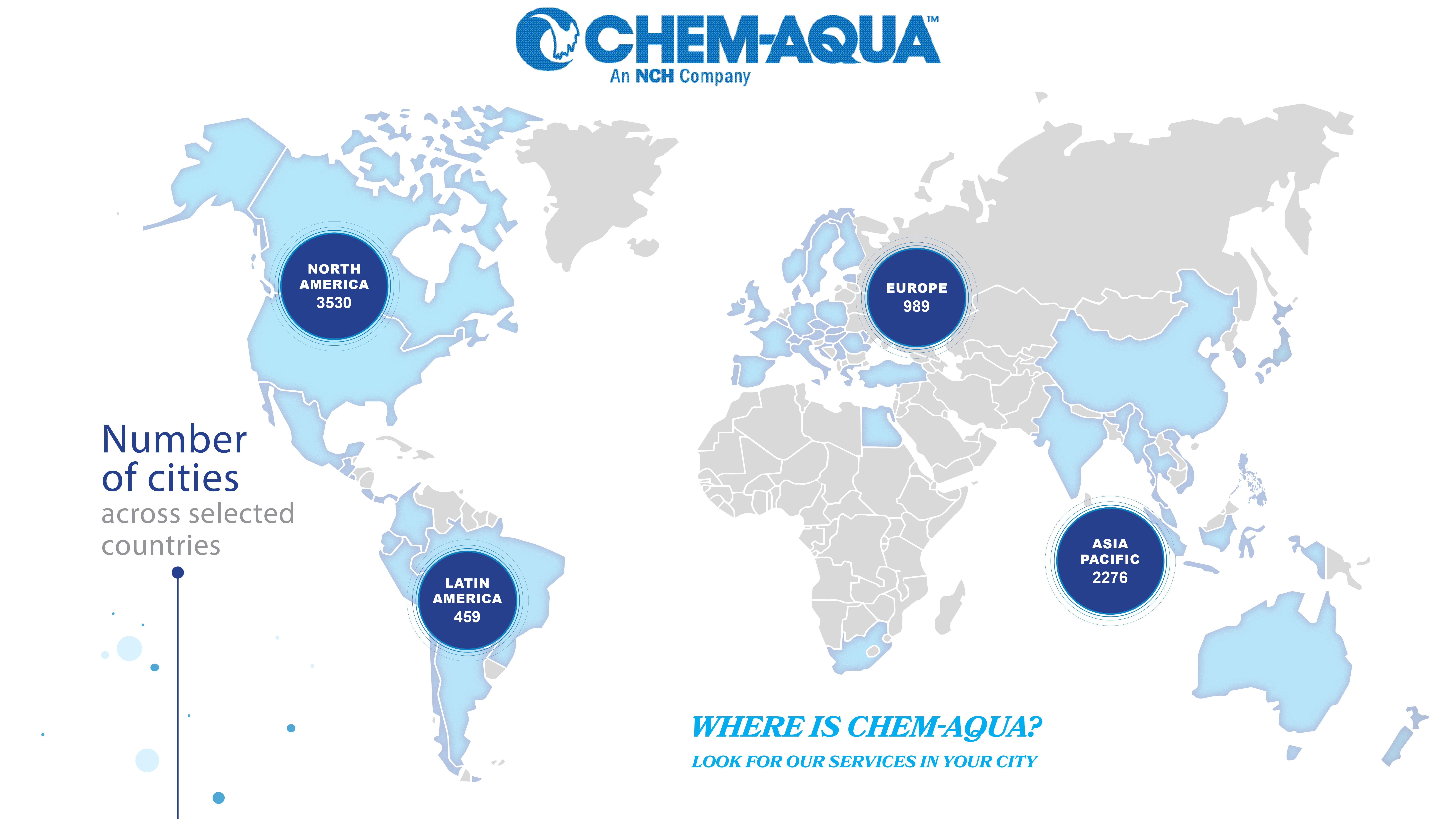 Chem-Aqua Global Map