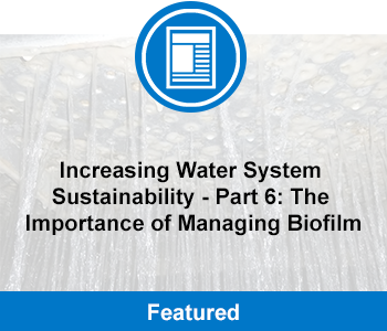 Blog: Increasing Water System Sustainability - Part 6: The Importance of Managing Bioflm