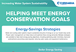 Increasing Water System Sustainability: Helping Meet Energy Conservation Goals